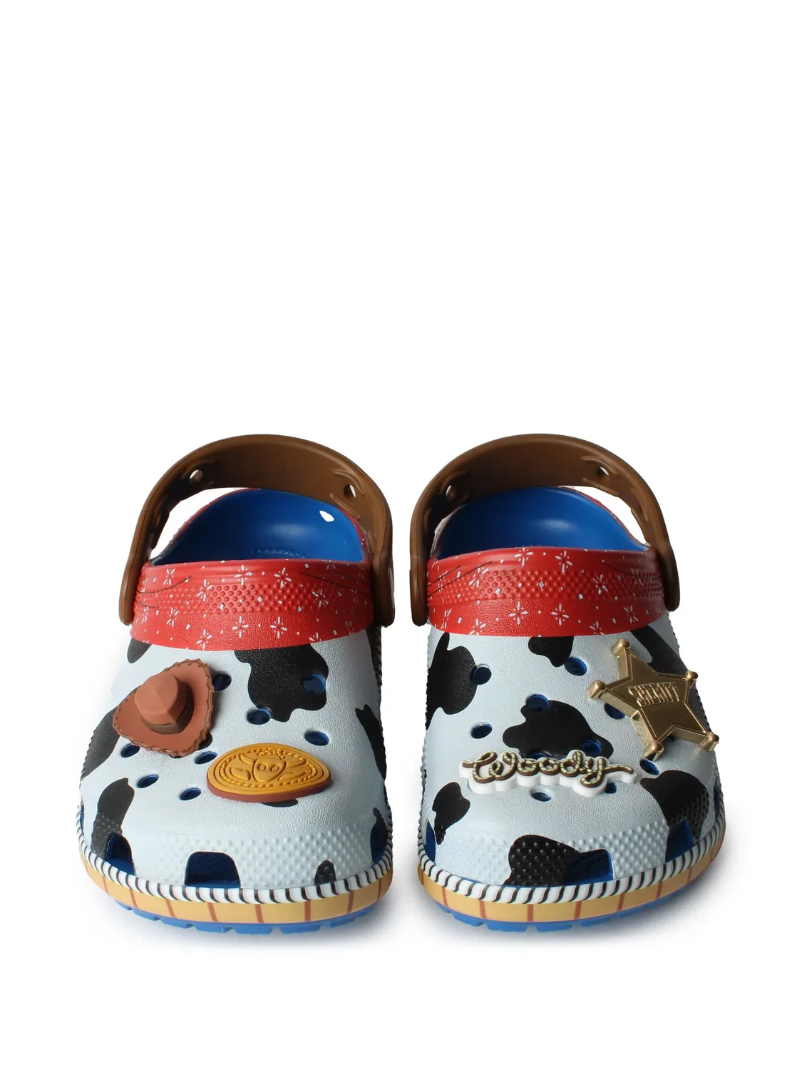 Сандалии Pixar Toy Story Sheriff Woody Classic Clog из коллаборации с Disney Crocs, белый — фото 2