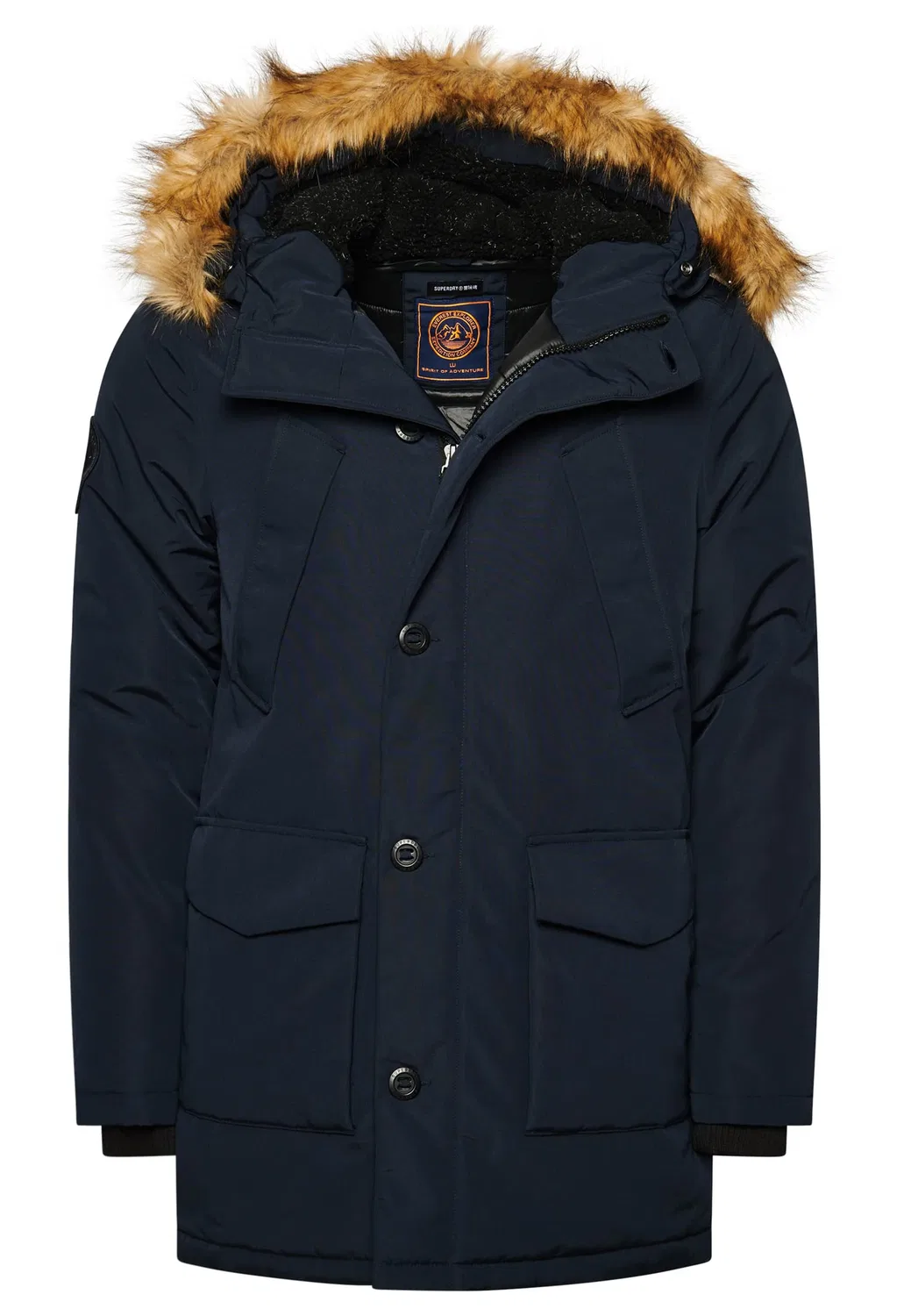 Мужское пальто с утеплителем Vintage Everest Superdry, Nordic Chrome Navy
