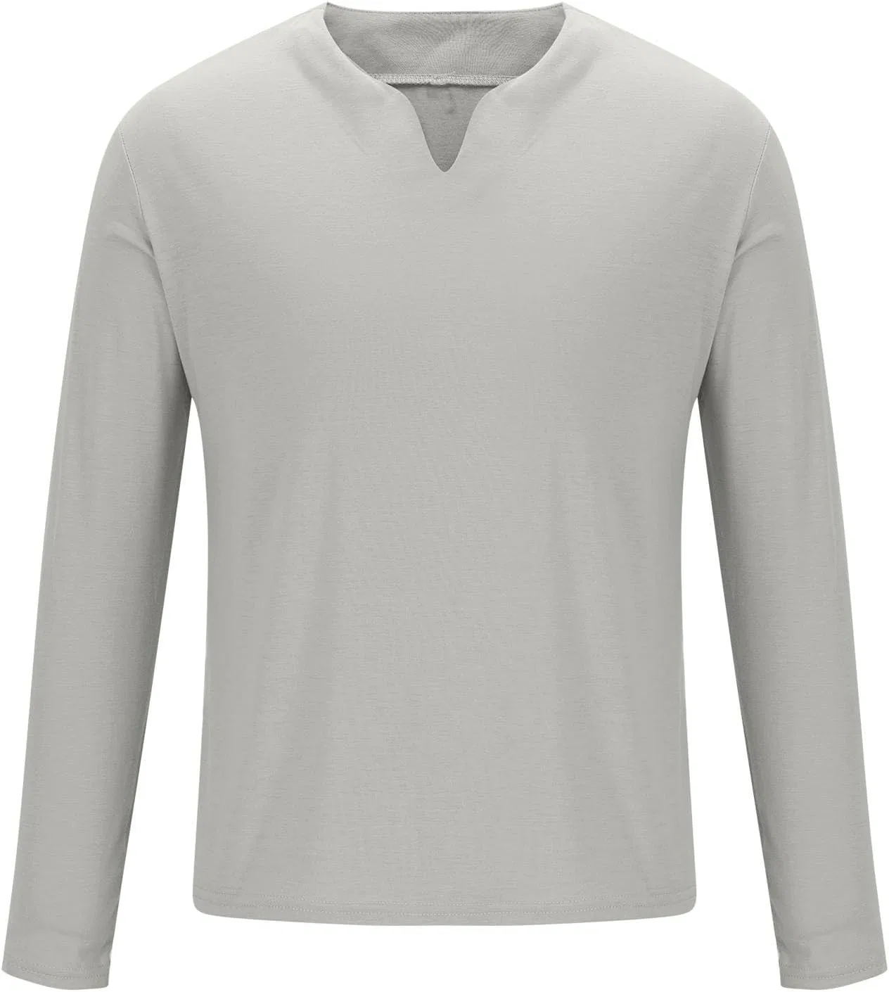 Мужская футболка с круглым вырезом Regular Fit, Light Gray — фото 4
