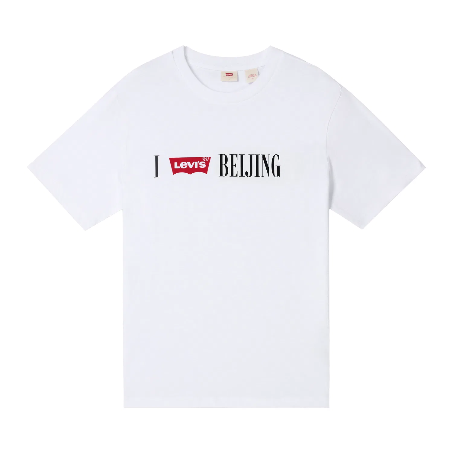 Футболка Crew Neck, Levis, White