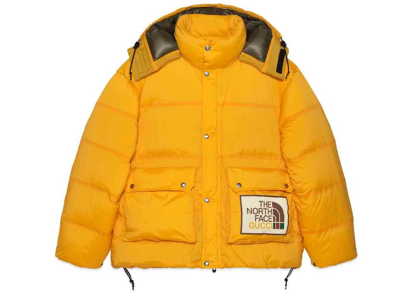 Женская куртка с утеплителем Yellow Gucci, Yellow