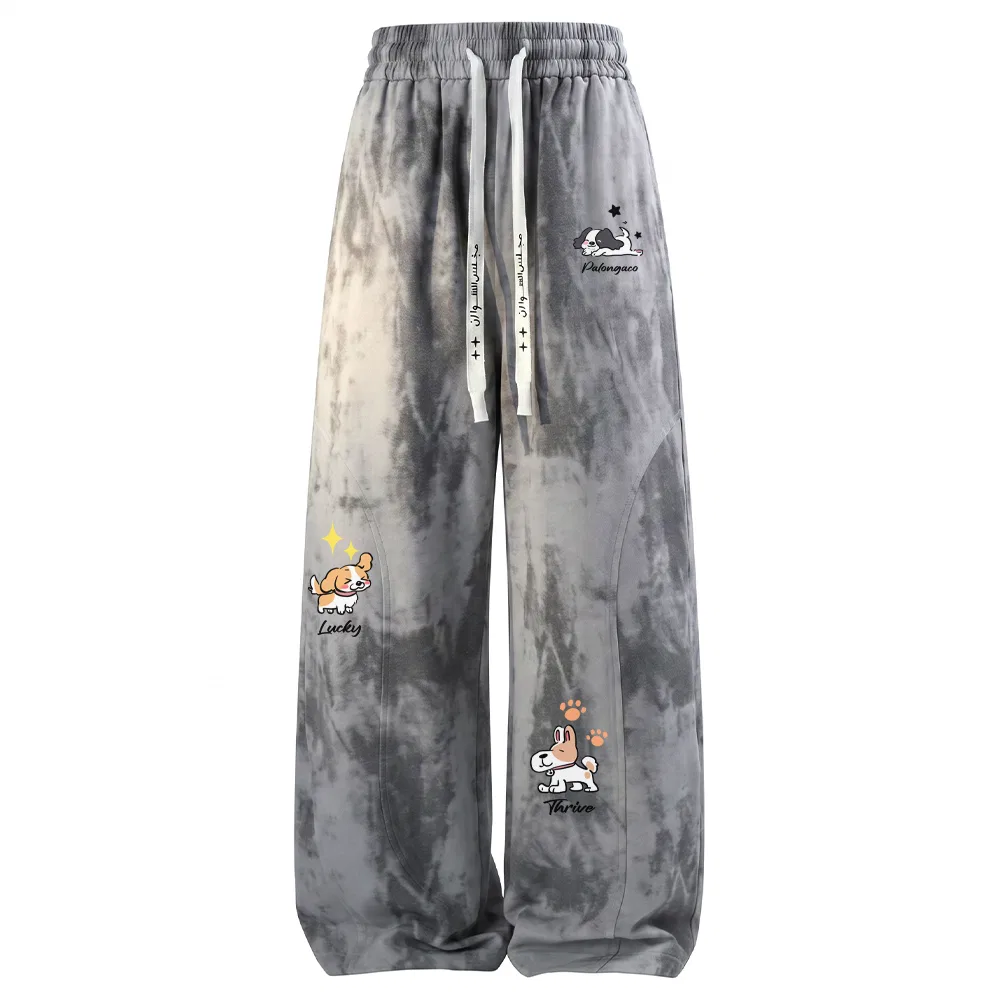 Детские повседневные брюки прямого кроя Casual Pants, PAL ONGACO, Black — фото 3