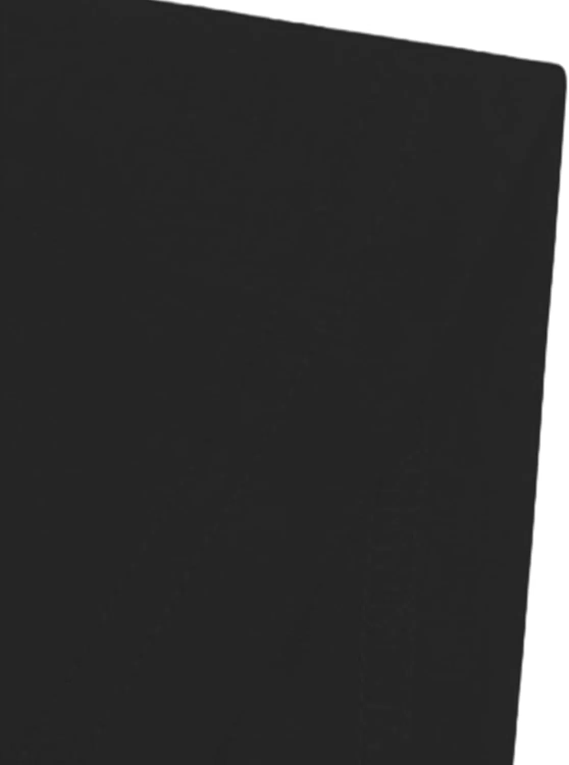 Мужская свободная футболка оверсайз с коротким рукавом, Black — фото 4