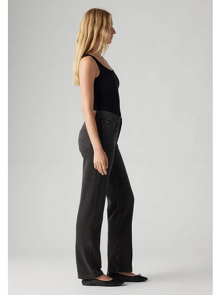 Женские джинсы regular fit Levi's, Black — фото 2