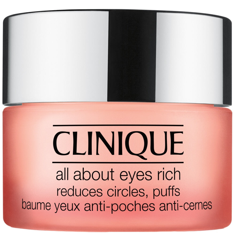 

Clinique All About Eyes Rich Cream Насыщенный крем для кожи вокруг глаз для уменьшения темных кругов, отечности, линий и