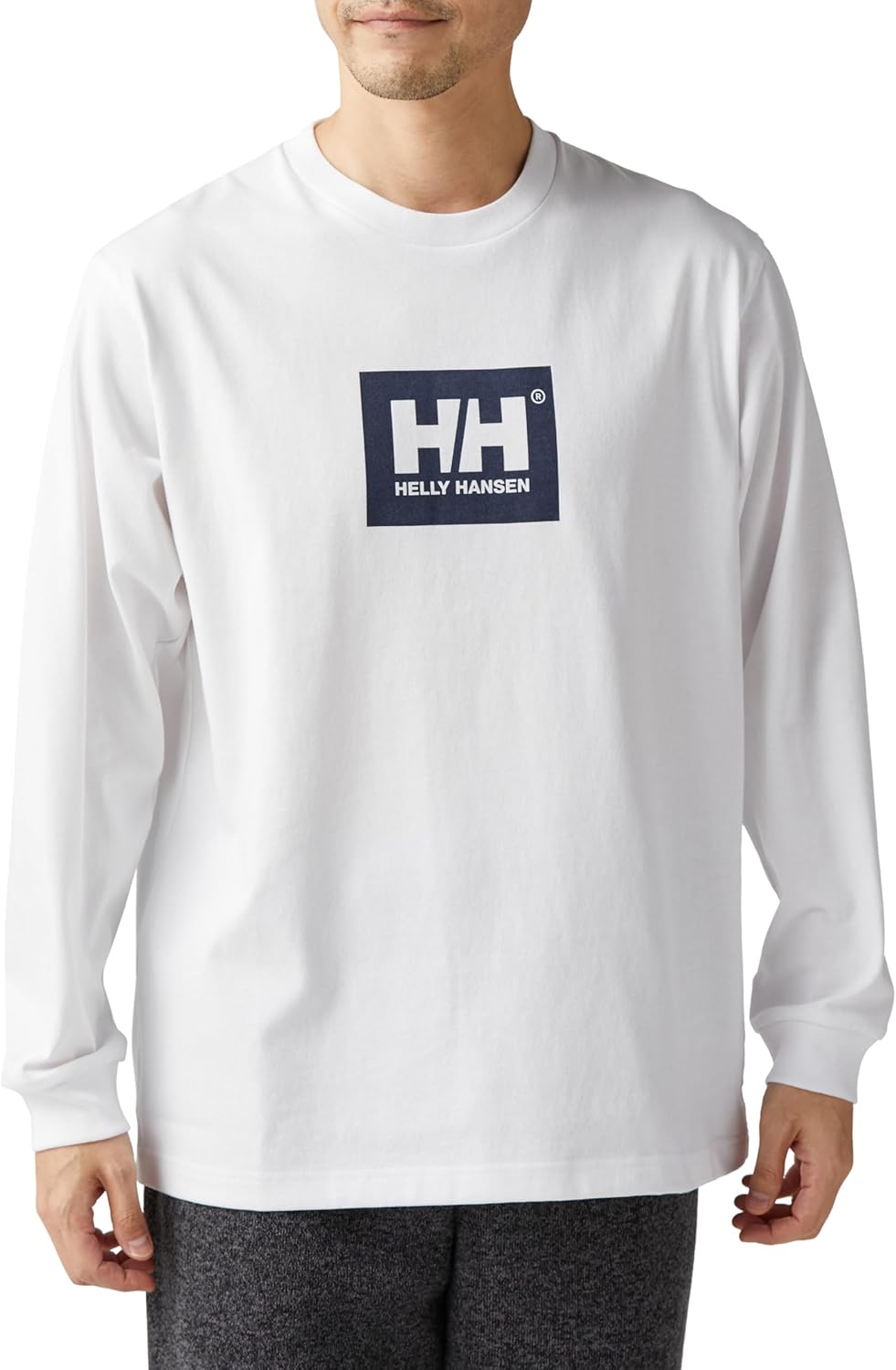 

Футболка с длинным рукавом Helly Hansen HH32540, сшитая по индивидуальному заказу, с логотипом HH, влагоотводящая, быстросохнущая, с защитой от УФ-излучения, унисекс, белый