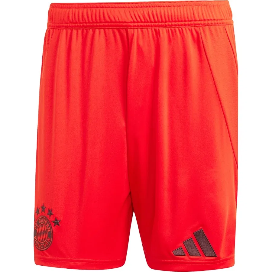 Шорты спортивные с принтом FC Bayern 24/25 Home adidas, Красный