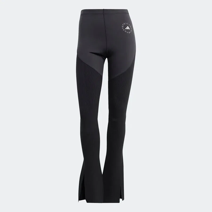 Женские спортивные брюки 7/8 с брендом adidas, Черный — фото 4
