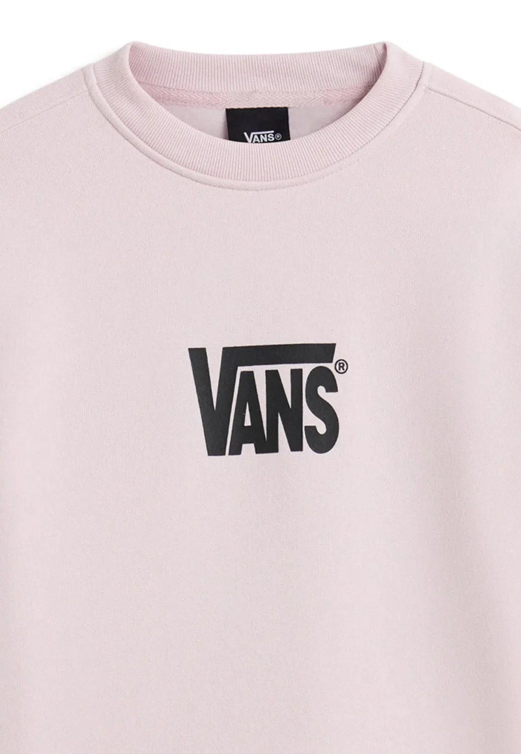 Свитшот с логотипом Vans, Light Pink — фото 3