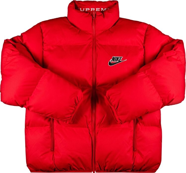 

Куртка Supreme x Nike Reversible Puffy Jacket 'Red', красный