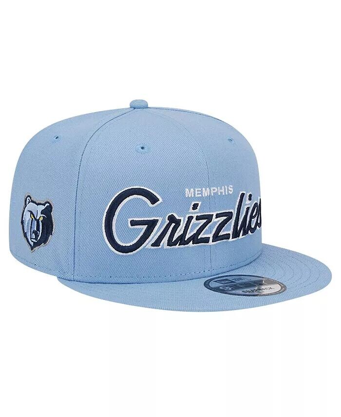 

Мужская голубая кепка Snapback Memphis Grizzlies Evergreen с надписью по бокам 9FIFTY New Era, синий