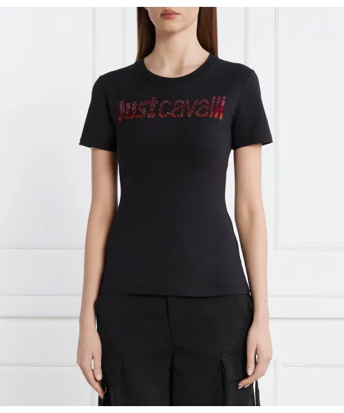 

Футболка Regular fit Just Cavalli, черный