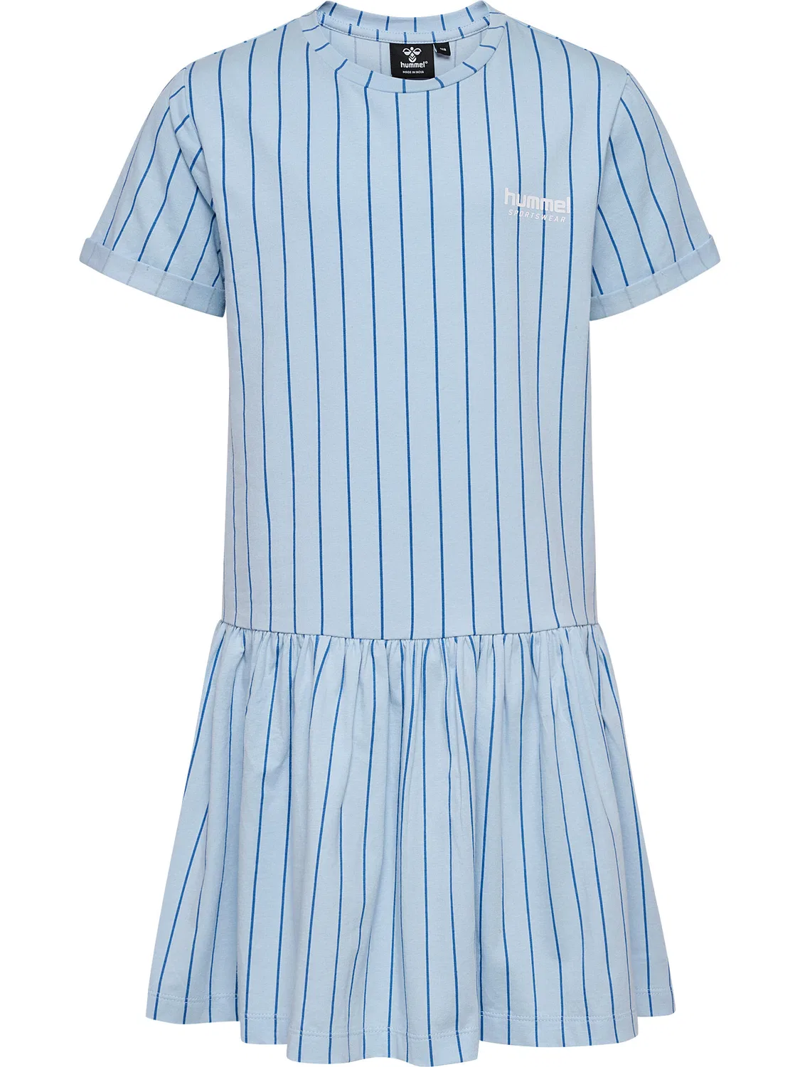 Детское платье с коротким рукавом Hmlthilde Hummel, Pastellblau