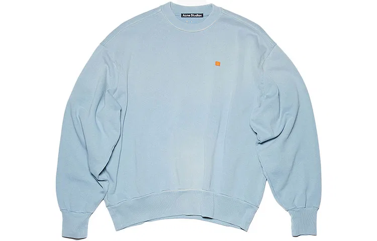 Детский свитшот в ретро-спортивном стиле Blue Acne Studios