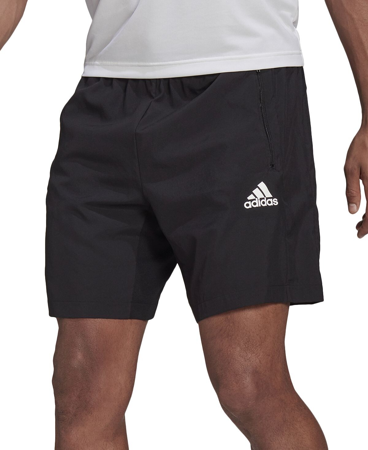 

Мужские спортивные тканые шорты 10 дюймов adidas, черный
