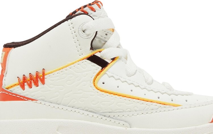 Кроссовки Maison Château Rouge x Air Jordan 2 TD United Youth International, кремовый — фото 2