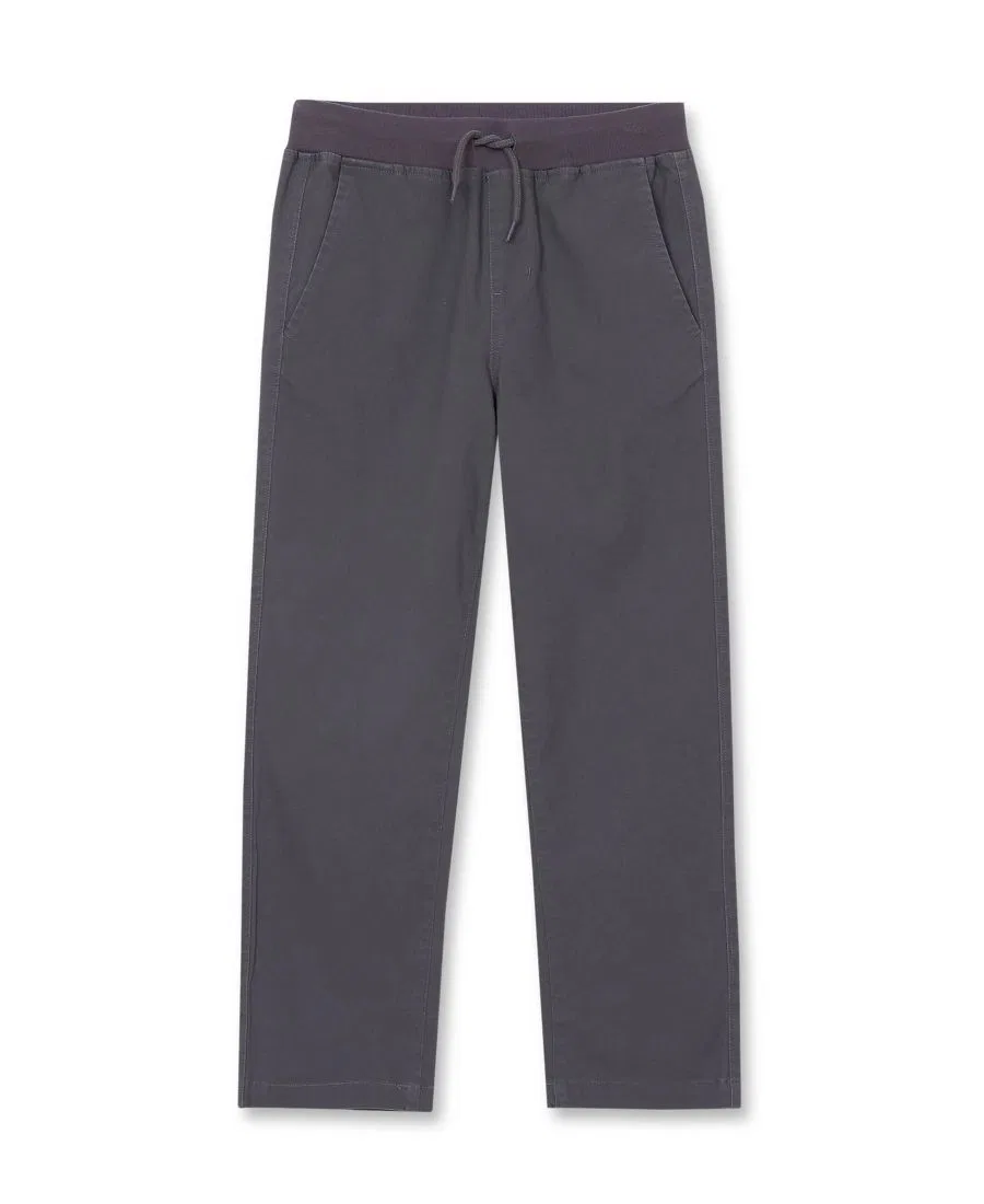 Штаны с усиленными коленями Iron Knee, бренд Lands' End, Dark Gray