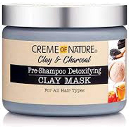 

Creme of Nature Clay & Charcoal Pre-Shampoo Детокс-глиняная маска 326 г Lottabody