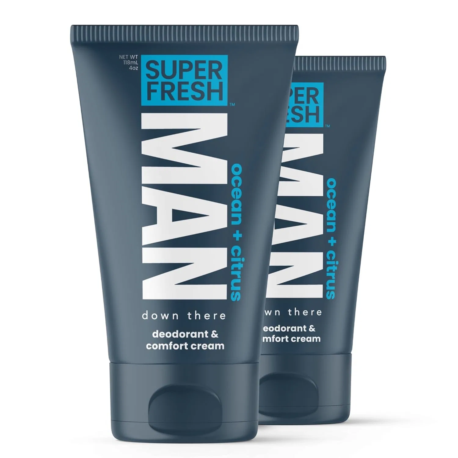 Дезодорант-лосьон для мужчин Super Fresh Man Parts, 2 шт, 4 fl oz, Fresh & Coconut Super & Fresh Co.