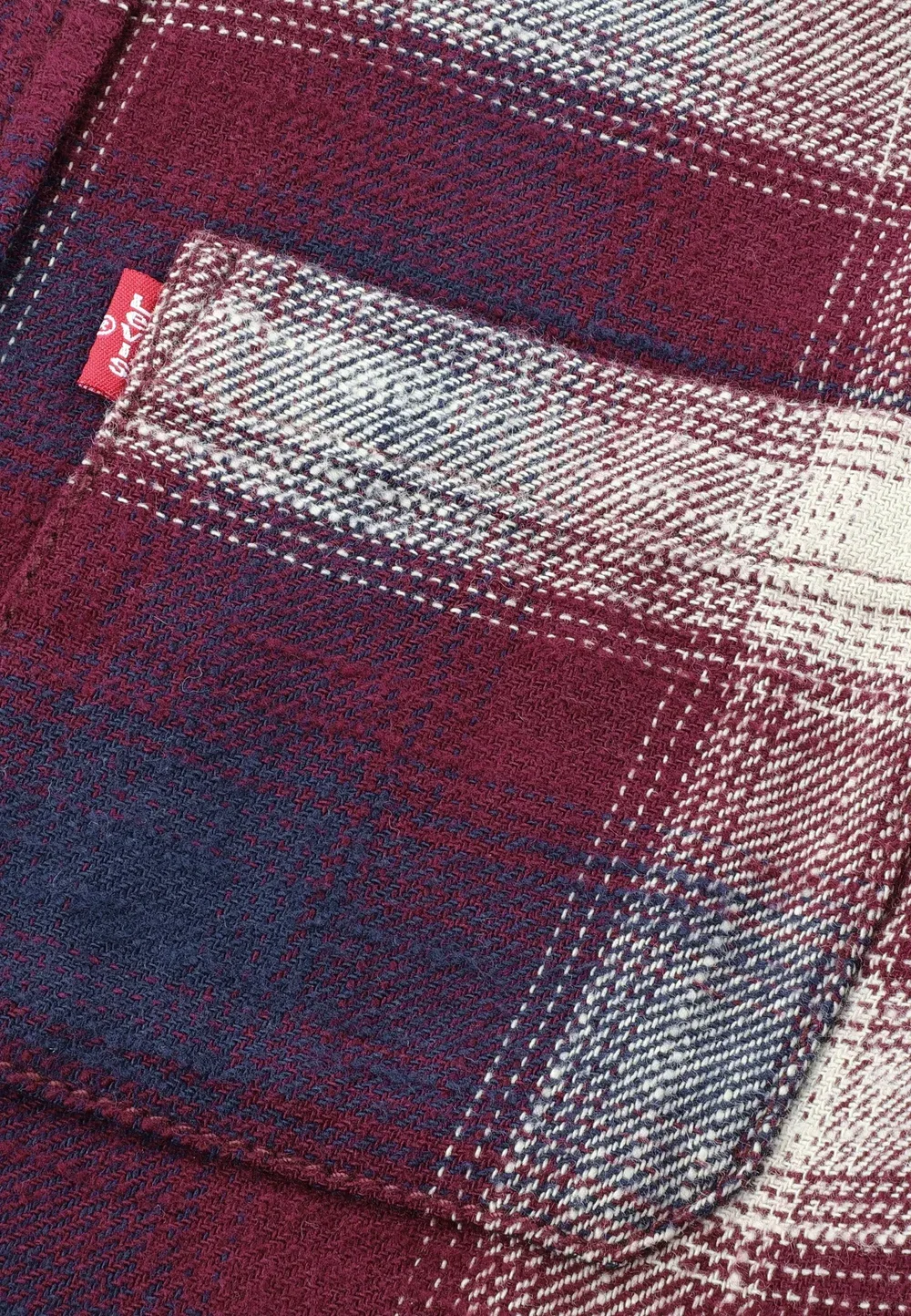 Рубашка Shadow - рубашка Levi'S, Tawny Port — фото 3