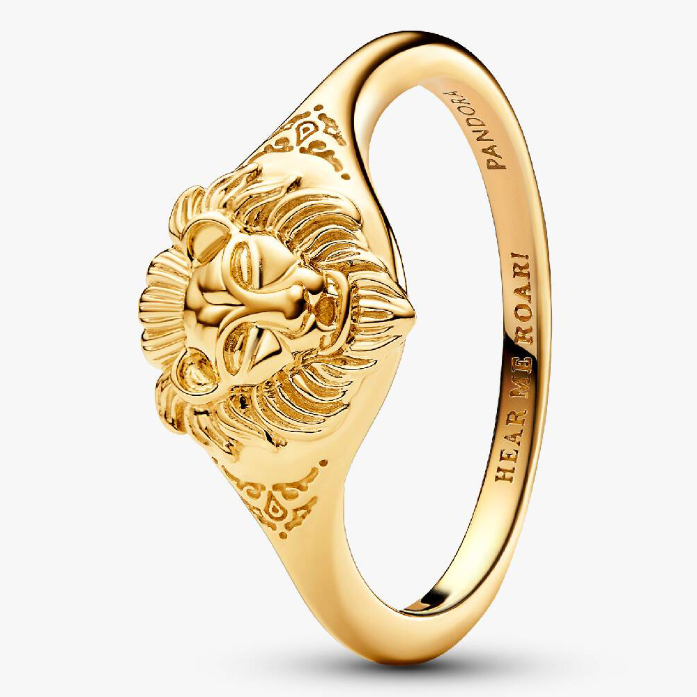 

Кольцо Pandora Game of Thrones Lannister Lion, золото
