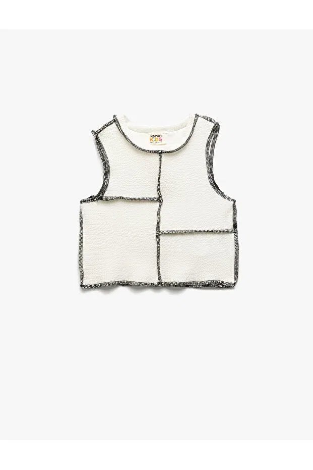 Детский топ без рукавов Koton, White