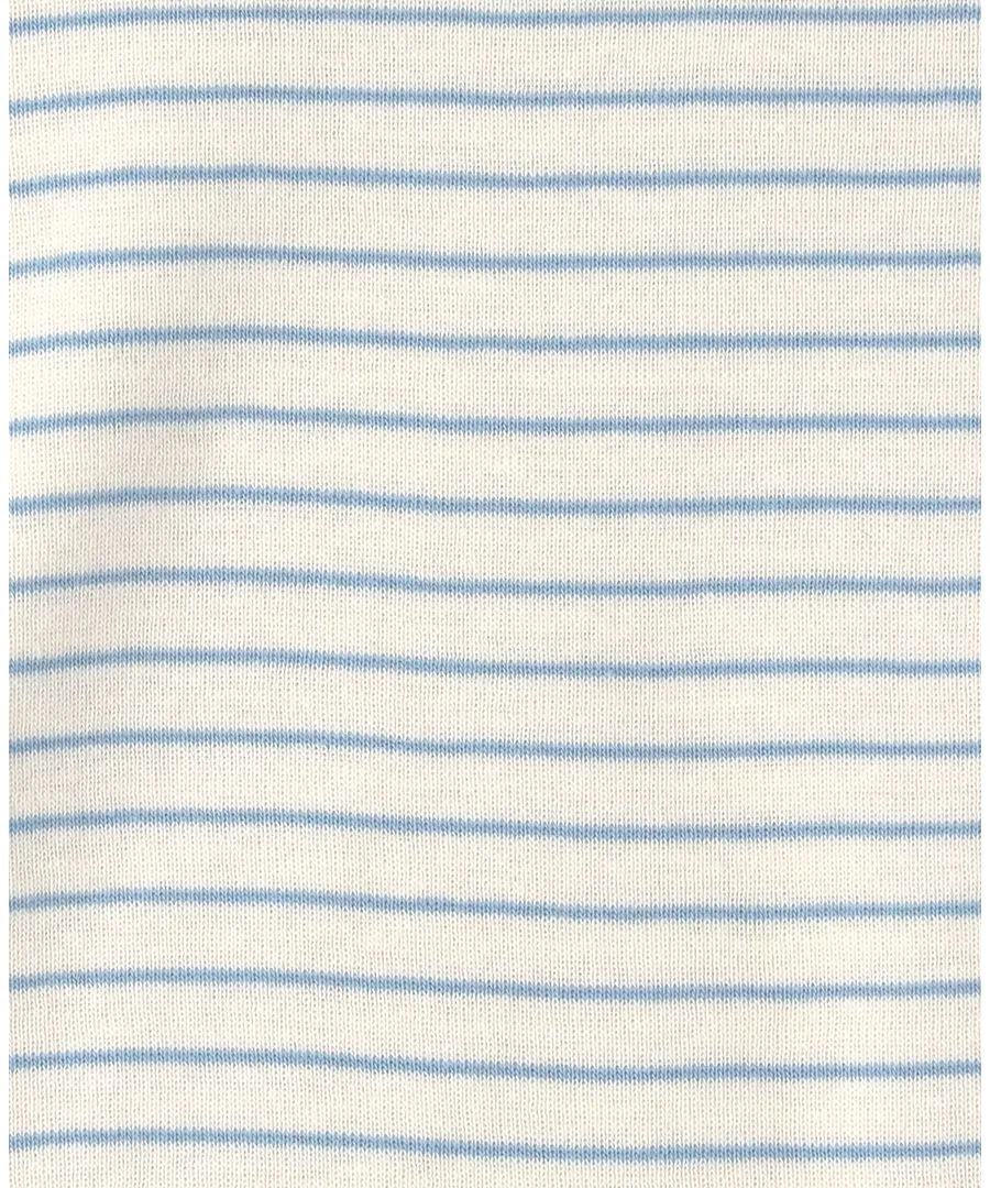 Комплект боди с длинным рукавом с принтом льва, 4 шт Carter's, Blue/Gray/Ivory — фото 3