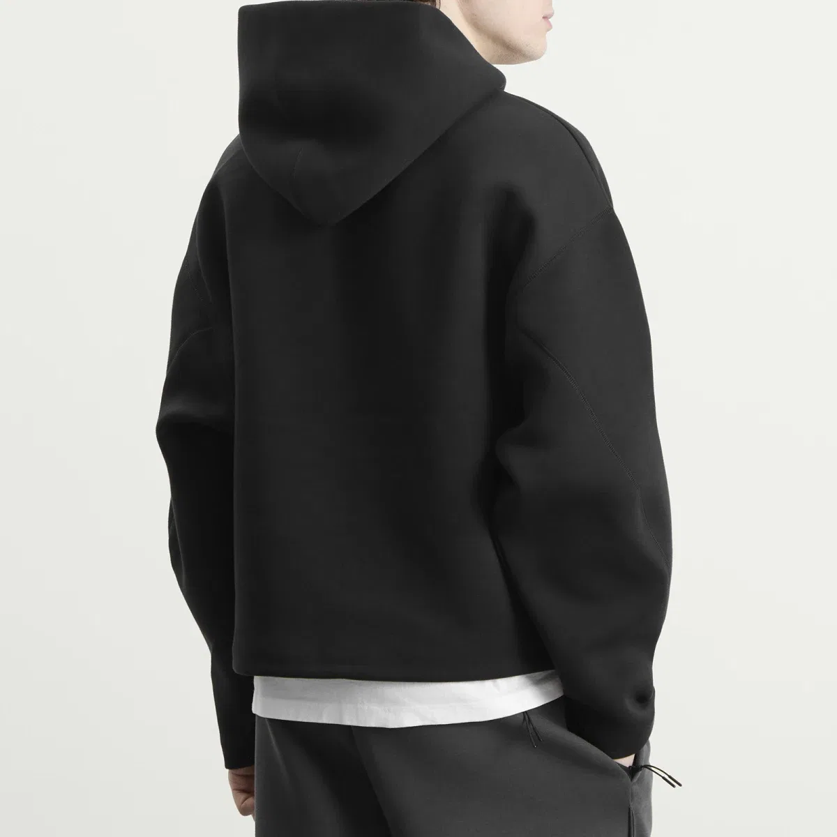 Худи оверсайз Tech Pullover Hoodie Nike, Black — фото 3