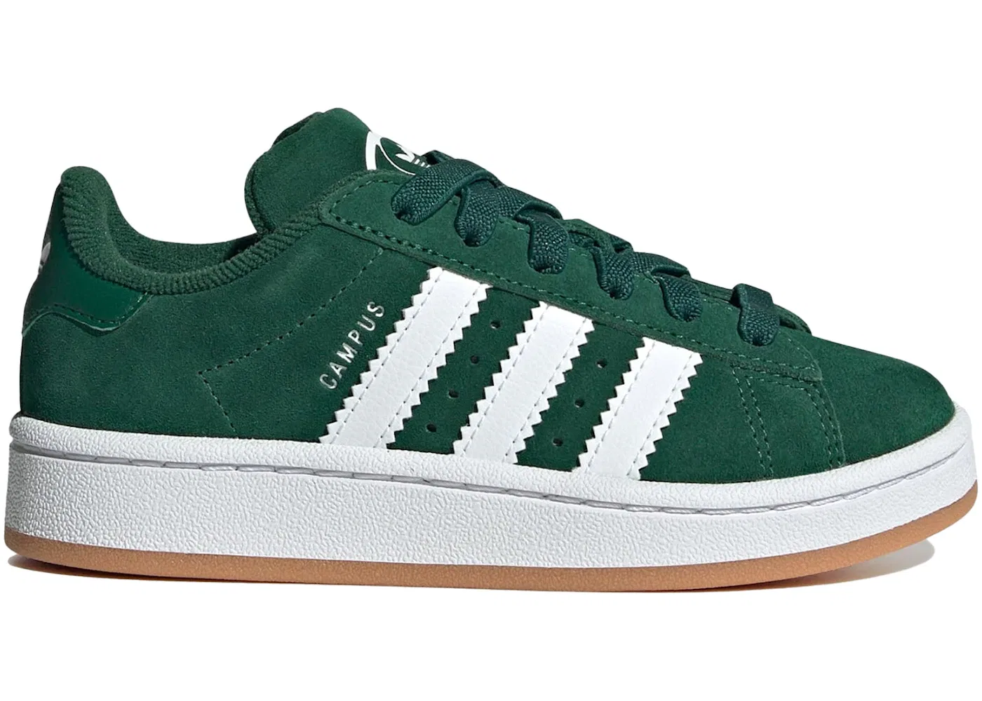 Детские кроссовки Lifestyle Adidas Campus 00s, Dark Green Cloud White Gum