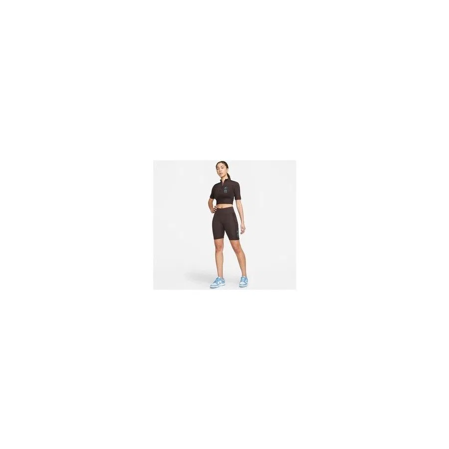 Футболка женская с длинным рукавом Sportswear Fitilli Nike, Коричневый — фото 3