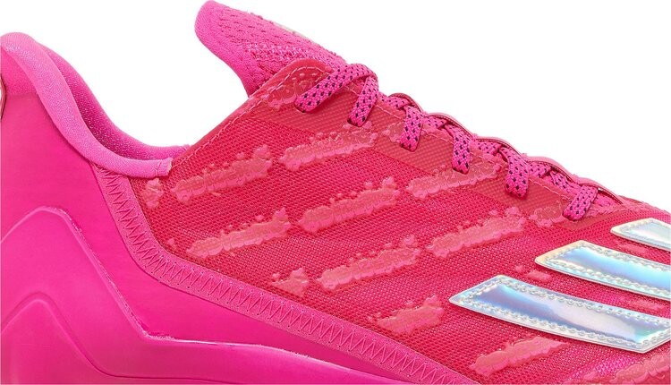 Бутсы Adidas Adizero Cleats 'Team Shock Pink', розовый — фото 3