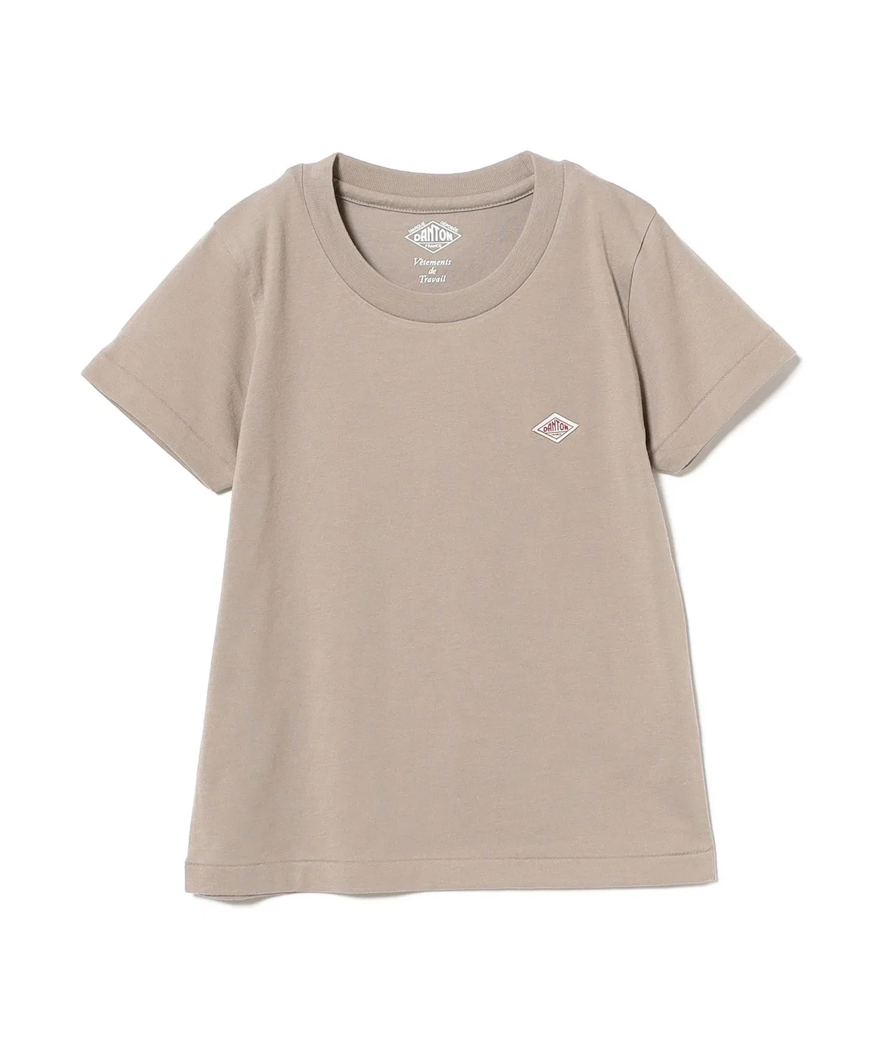 Детская футболка с коротким рукавом DANTON, Dark Beige