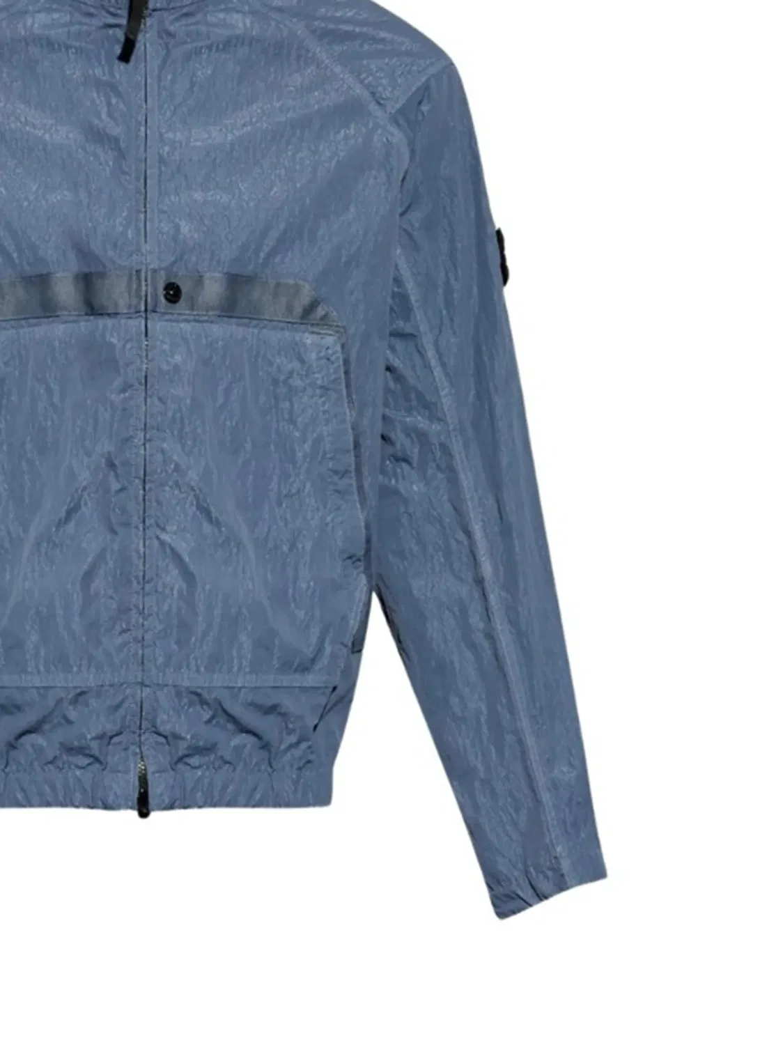 Stone Island Куртка с высокой горловиной, синий — фото 2