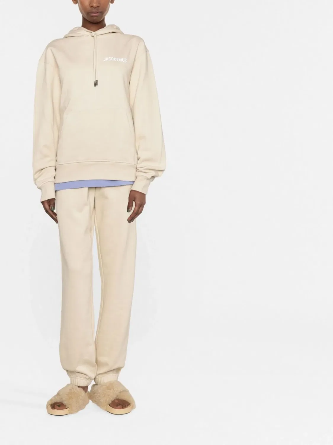 Jacquemus Худи светло-бежевого цвета — фото 3