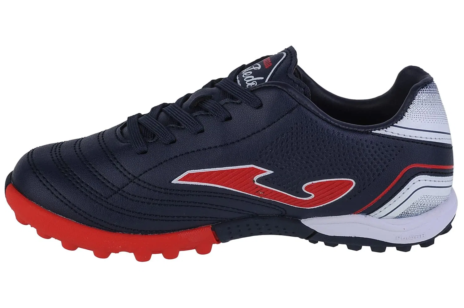 Детские бутсы для футбола на искусственном покрытии Joma Toledo Jr 2203 TF, Navy — фото 2