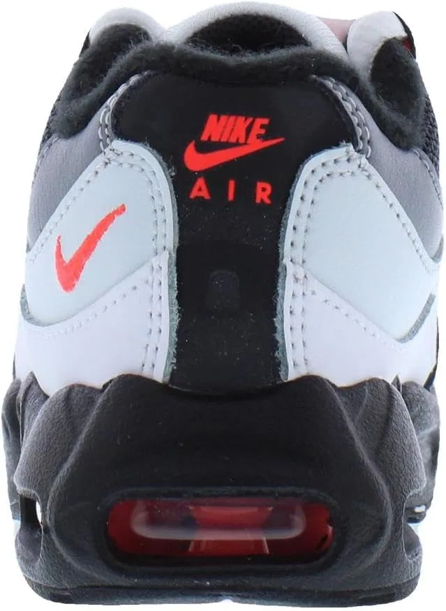 Детские кроссовки для мальчиков Air Max 95 Recraft Nike, White/Infrared — фото 3