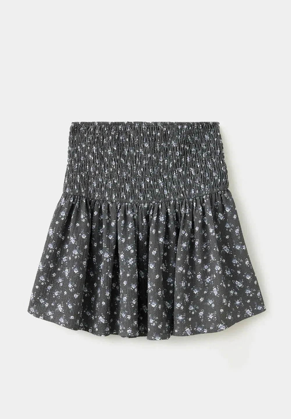 Детская юбка А-силуэта Mango Kids, Anthracite — фото 4