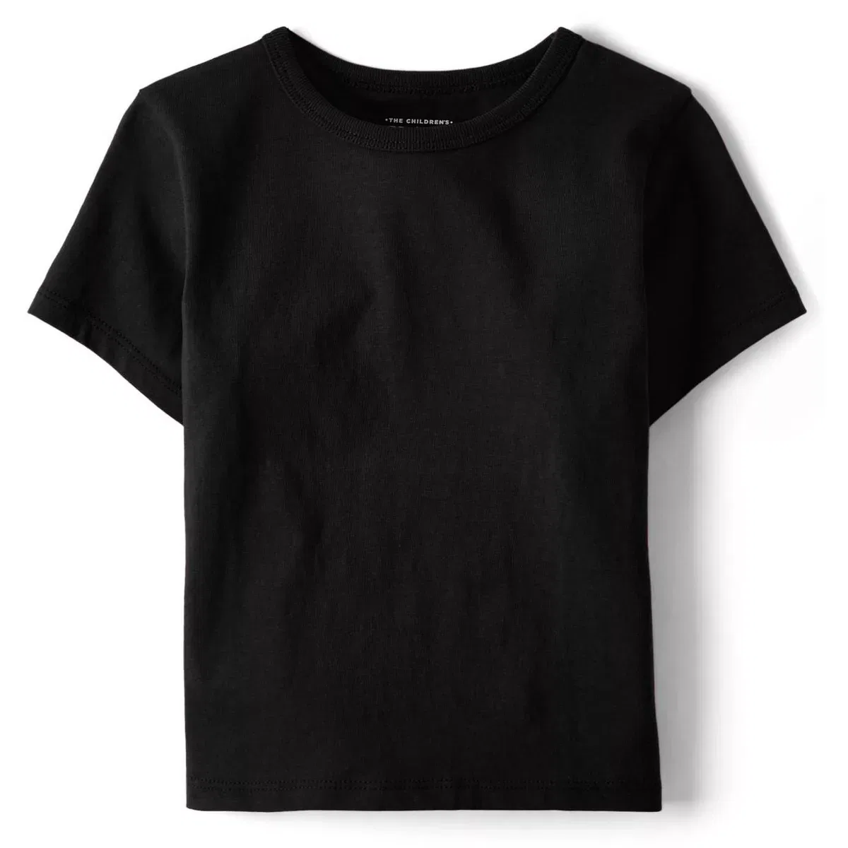 Детская футболка для мальчиков хлопковая Basic Layering Tee The Children's Place, Black