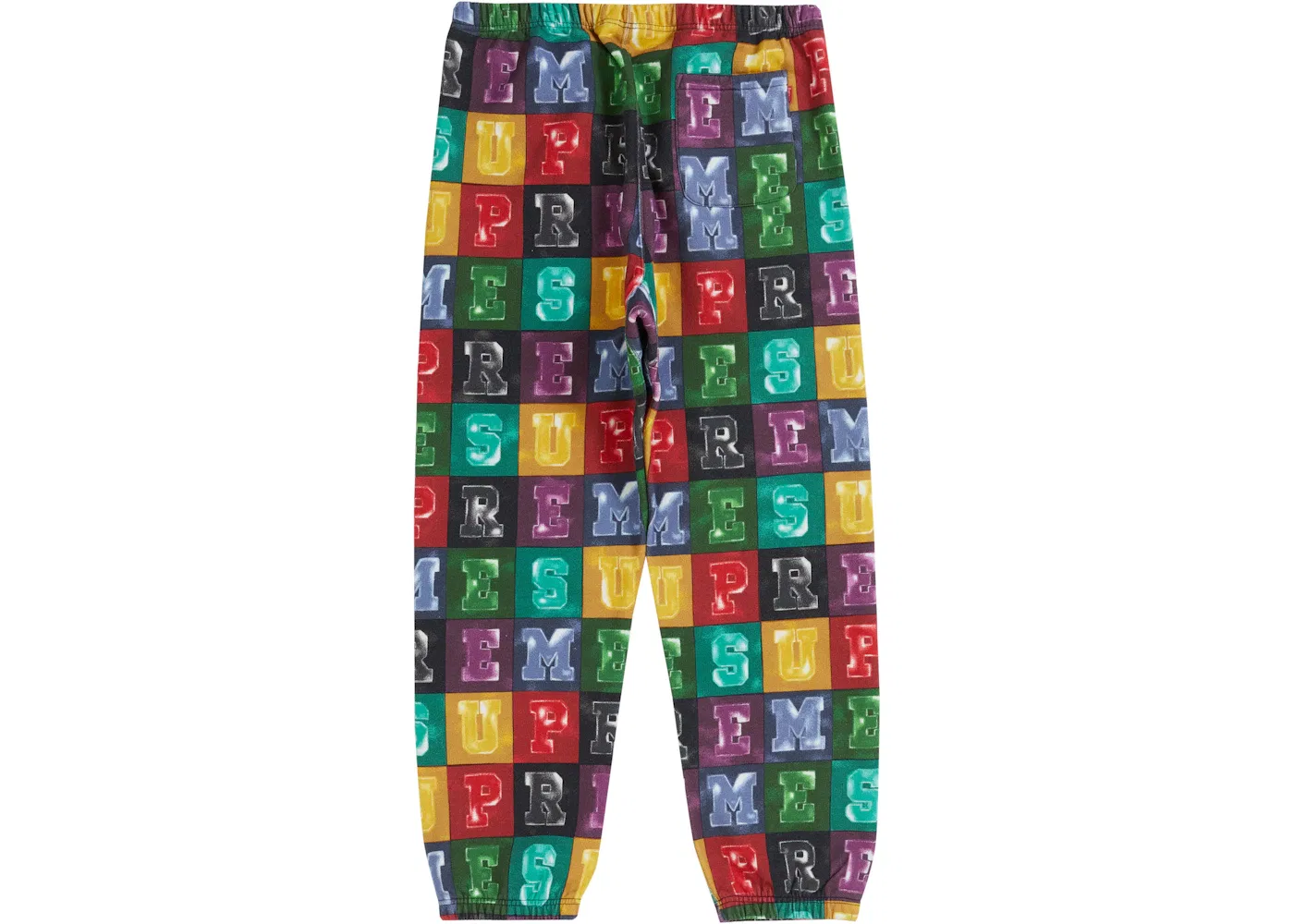 Мужские спортивные штаны с принтом Sweatpant Supreme, Multicolor — фото 2