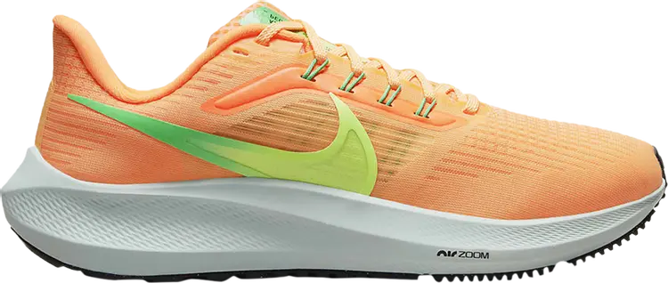 Кроссовки Nike Wmns Air Zoom Pegasus 39 'Peach Cream Ghost Green', оранжевый