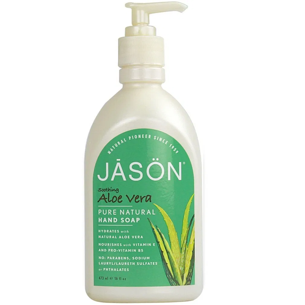 Гель для мытья рук Aloe Vera, Jason, 473 мл
