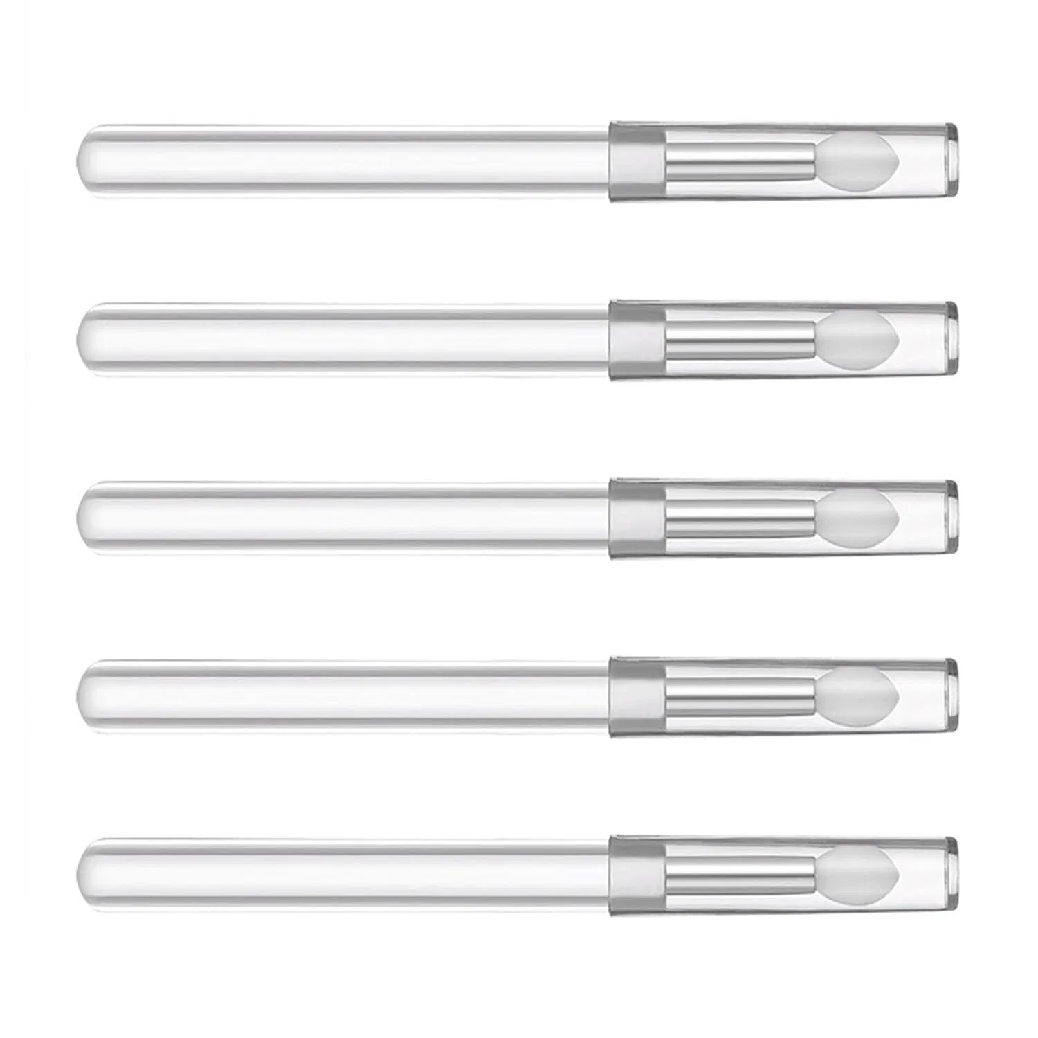 Кисть для губ силиконовая, Multifunctional, Mirweon, 5 шт, 10.8 см, White — фото 3