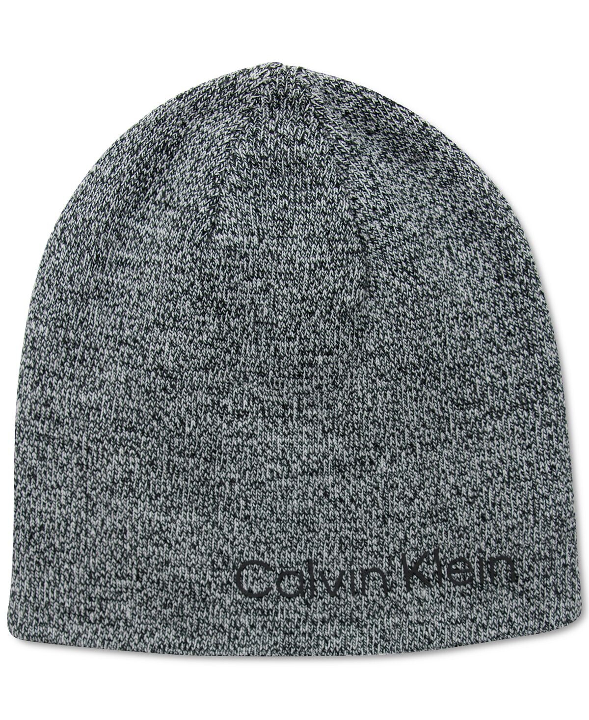 

Мужская двусторонняя шапка-мраморная шапка 2-в-1 Calvin Klein
