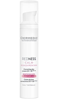

Корректирующий дневной крем УФ + ИК 40 мл Dermedic Redness Calm