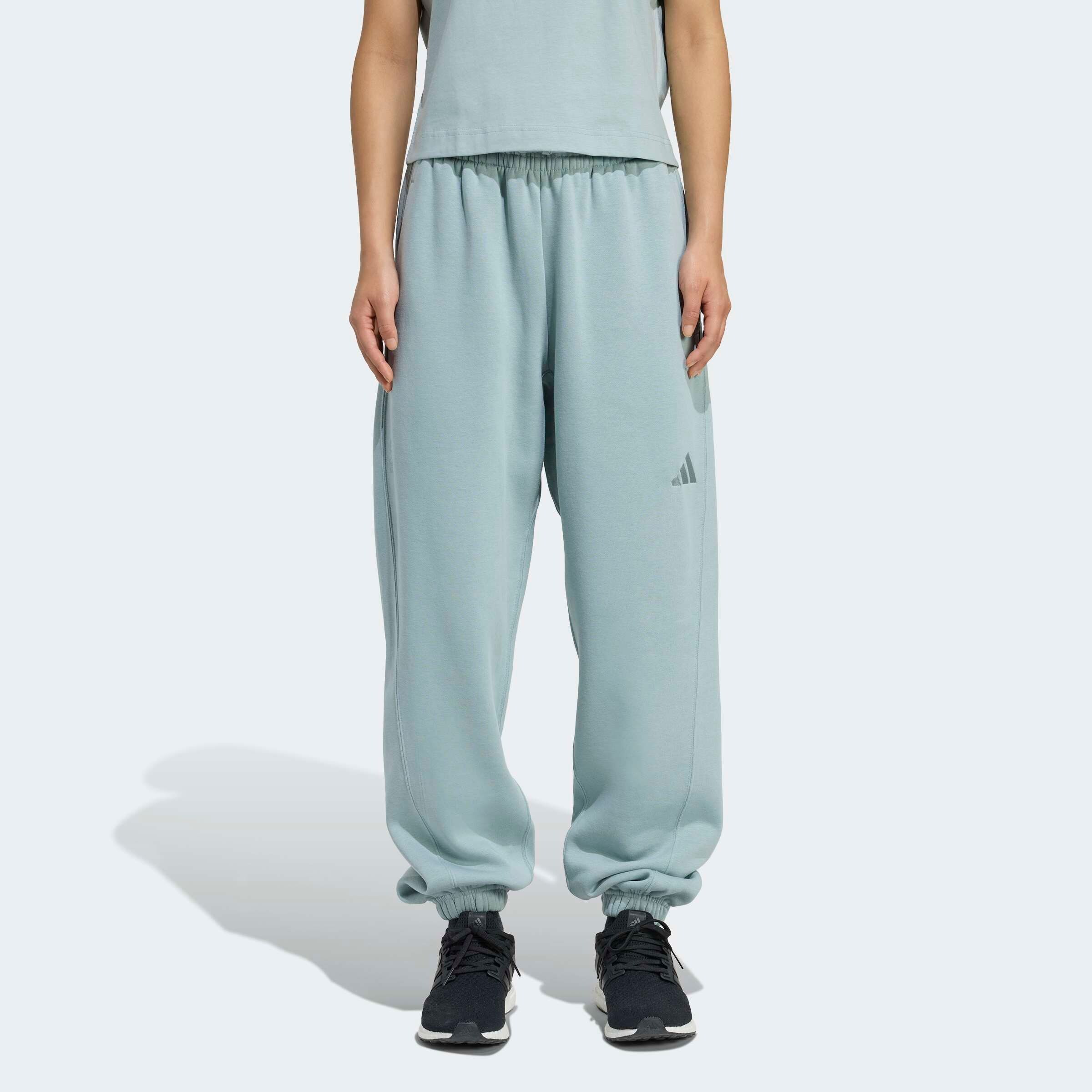 Adidas Sportswear Узкие спортивные штаны 'All Szn' в зеленом цвете — фото 4