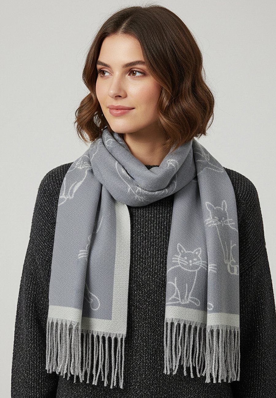 

Шарф Faera Scarf, Grau/Grey
