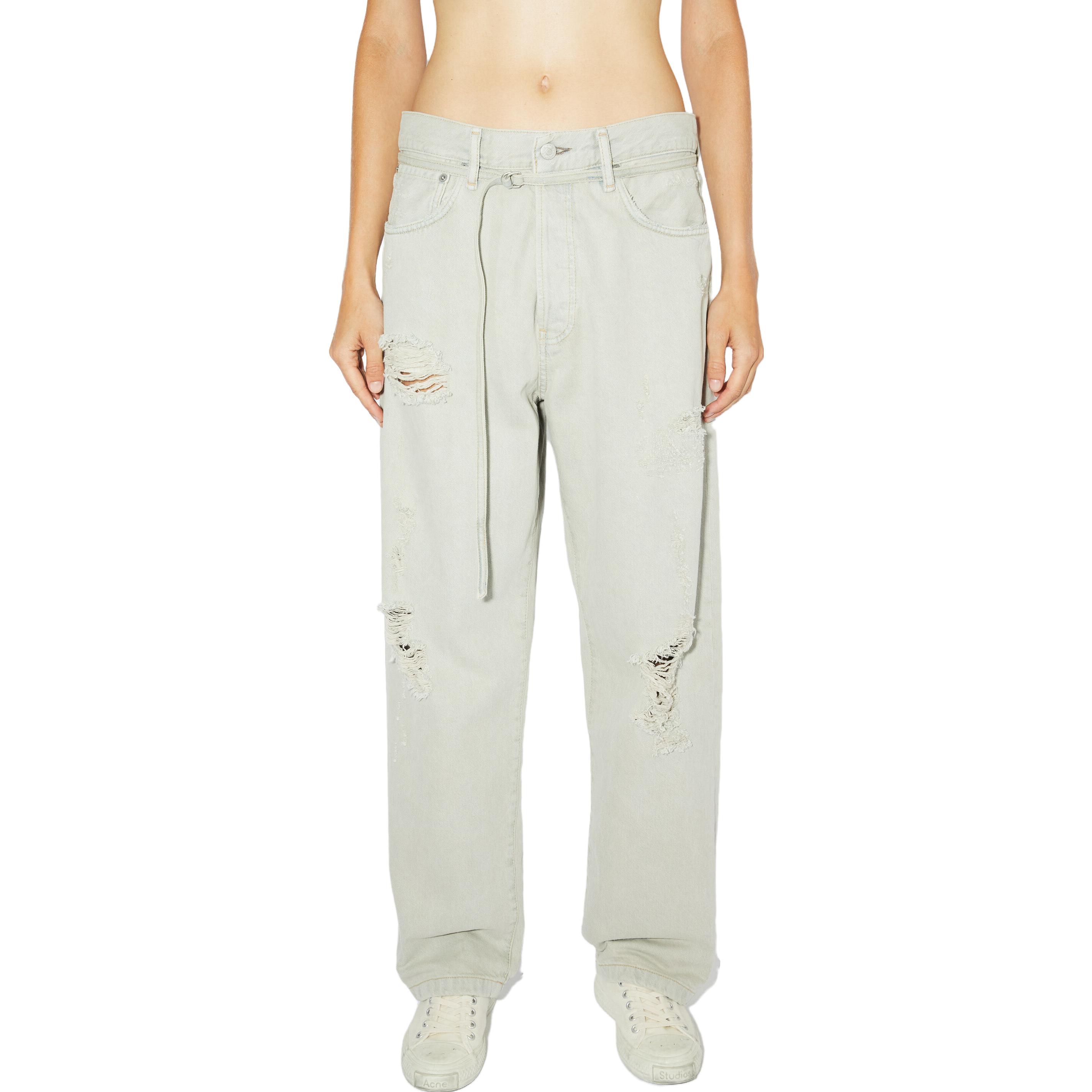 Джинсы женские белые Acne Studios — фото 3