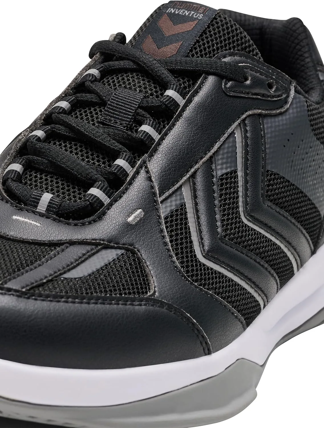 Кроссовки hummel Multisport Shoe Inventus Off Tennis Adult Size, черный — фото 3