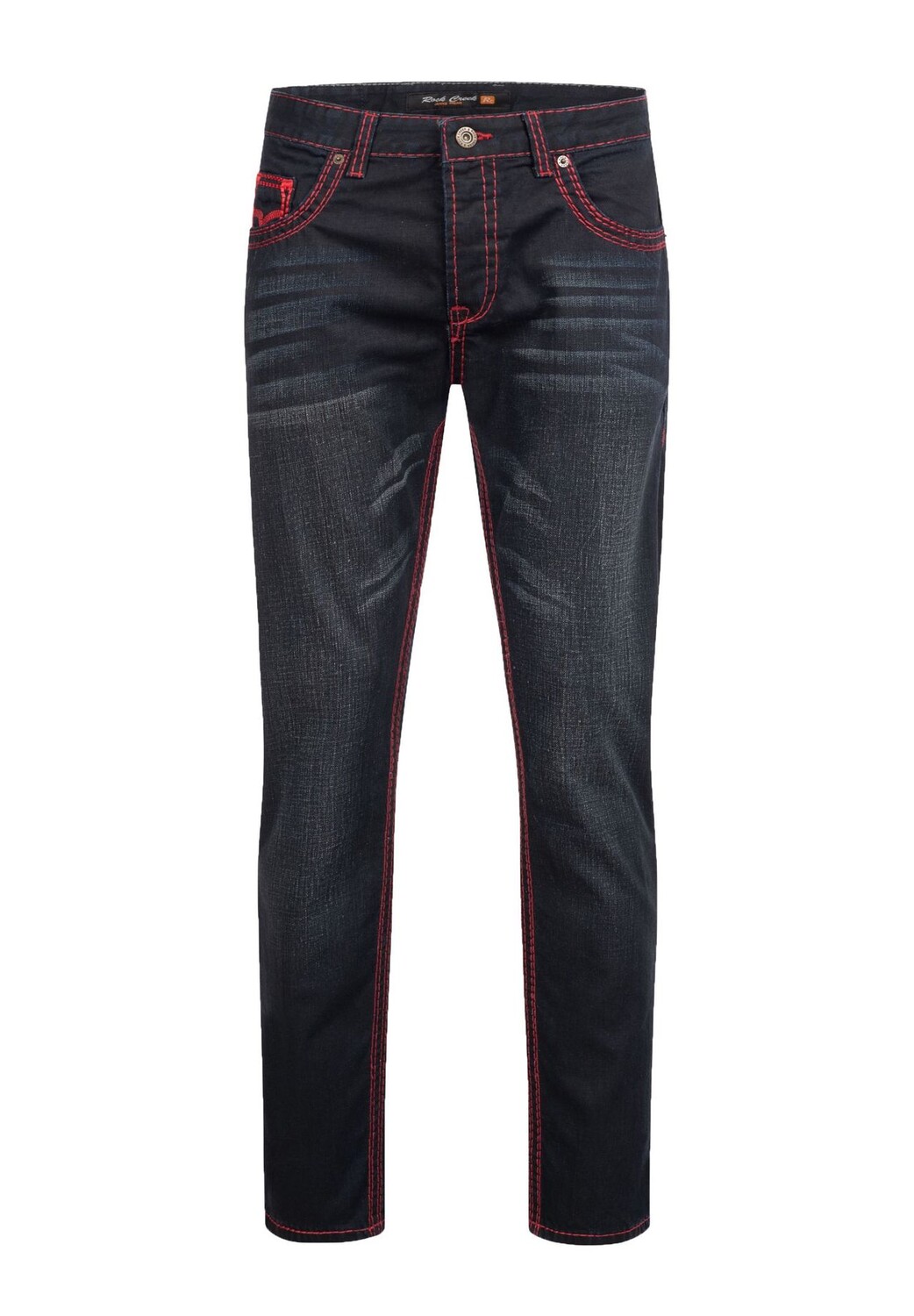 

Джинсы прямого кроя Rock Creek, черный