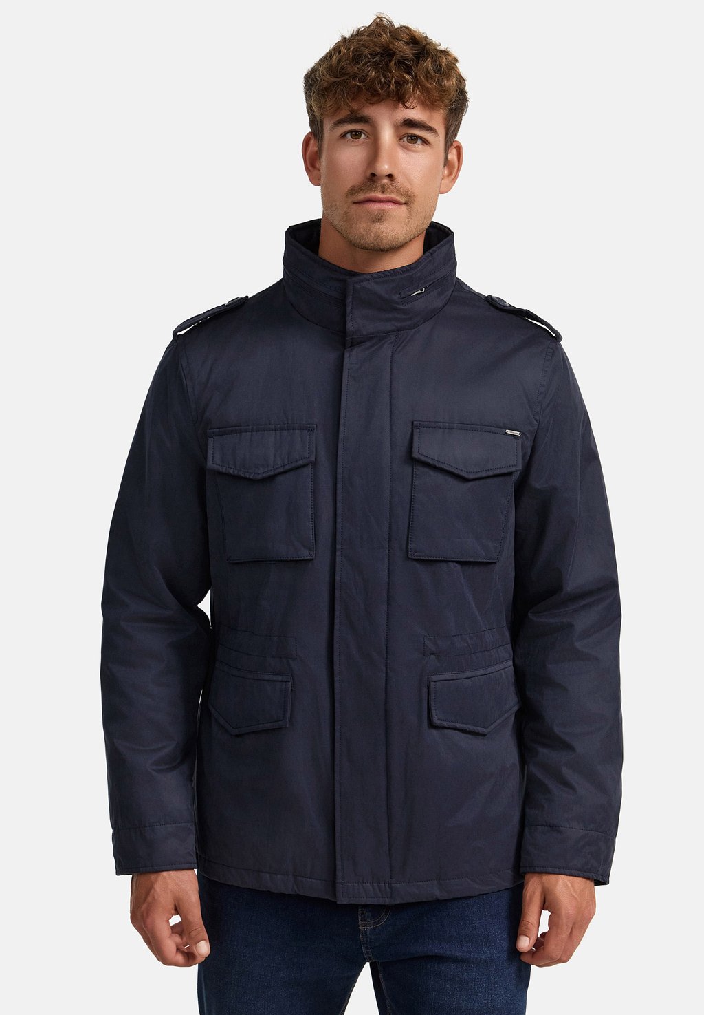 

Куртка демисезонная ÜBERGANGS WILLIAX INDICODE JEANS, темно-синий